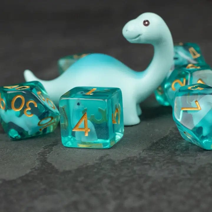 Riftgate Dice > Other Dice Riftgate- Blue Brontosaurus Dice Set 16309500 RE-BRONT-BLUE