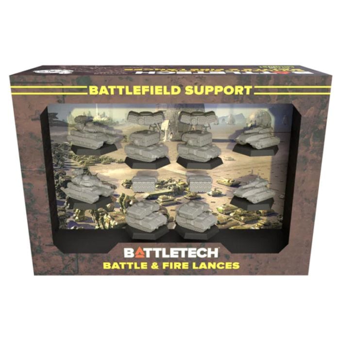 FAIRE Miniatures > Other Miniatures BATTLETECH: MERCENARIES FORCE PACK - BATTLEFIELD SUPPORT BATTLE & FIRE LANCES 810123690688 CYT35759
