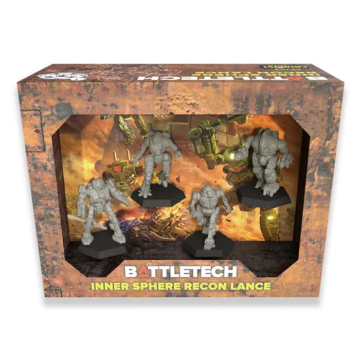 FAIRE Miniatures > Other Miniatures BATTLETECH: MERCENARIES FORCE PACK - INNER SPHERE RECON LANCE 810123690619 CYT35751