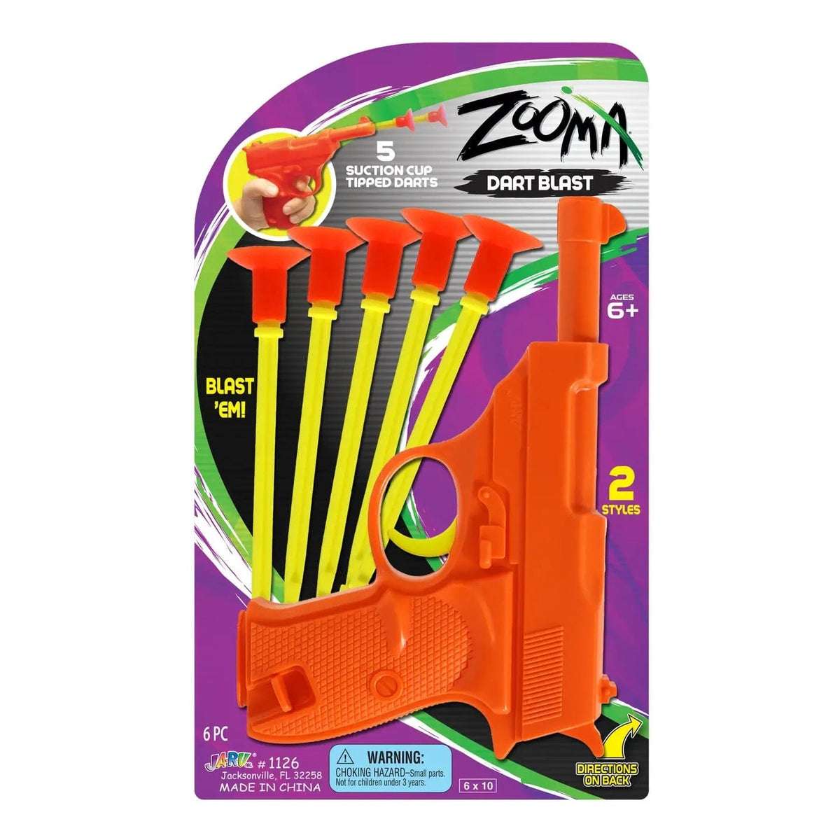 FAIRE Toys Zooma Dart Blast 075656011267