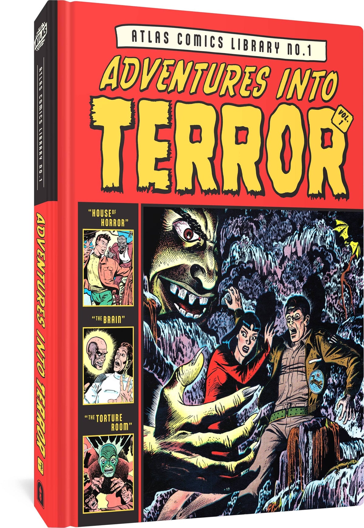 FANTAGRAPHICS BOOKS Graphic Novel Atlas Comics Library HC Vol 01 Adventures Into Terror 9781683968719 JUL231631