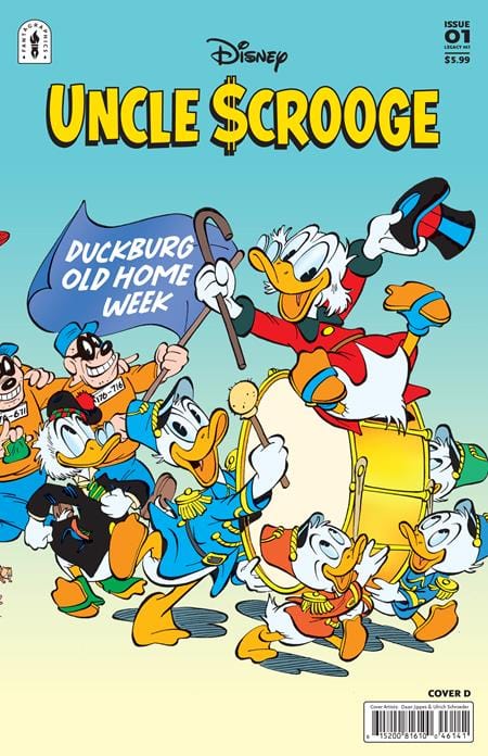 Fantagraphics Comic Books > Incentives UNCLE SCROOGE FLINTHEART GLOMGOLDS SINISTER SECRET #1 (OF 3) CVR D INC 1:10 DAAN JIPPES & ULRICH SCHROEDER WRAPAROUND VAR 61520081610046141 0825FB0808