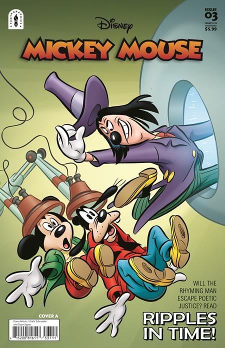 Fantagraphics Comic Books MICKEY MOUSE LEGACY #333 RIPPLES IN TIME PART 2 (OF 2) CVR A ULRICH SCHROEDER DAAN JIPPES 61520081611733311 0126FB0775