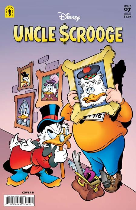 Fantagraphics Comic Books UNCLE SCROOGE LEGACY #467 THE MCDUCK JOURNALS THE DUCKBURG YEARS CVR B ULRICH SCHROEDER VAR 61520081610046721 0226FB0825