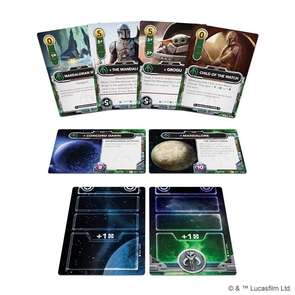 Fantasy Flight Games Board Games > Expansion Star Wars: The Deckbuilding Game - Mandalorian Faction Pack 841333134341 SWG03EN