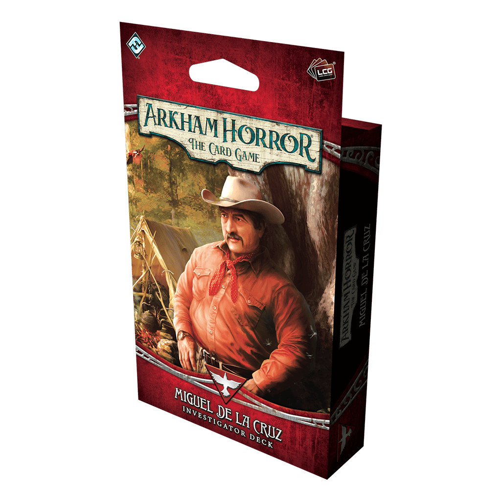 Fantasy Flight Games Board Games > Expansions Arkham Horror: The Card Game - Miguel de la Cruz Investigator Deck 841333133184 AHC105EN