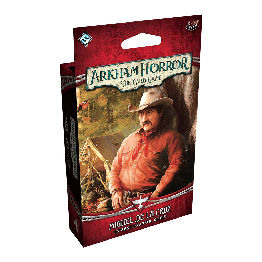Fantasy Flight Games Board Games > Expansions Arkham Horror: The Card Game - Miguel de la Cruz Investigator Deck 841333133184 AHC105EN