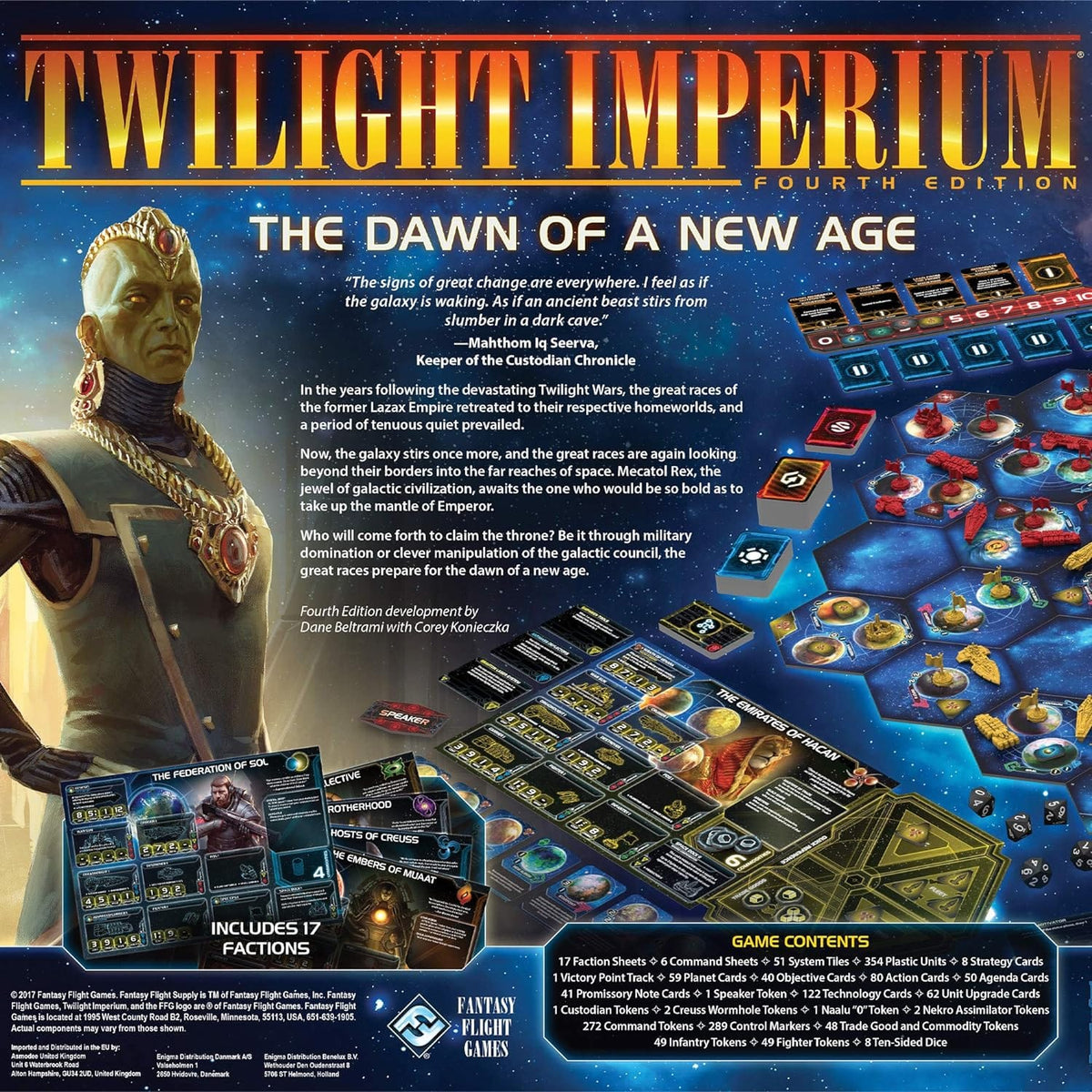 Fantasy Flight Games Board Games > Large Box Games Twilight Imperium: 4th Edition 841333103729 TI07
