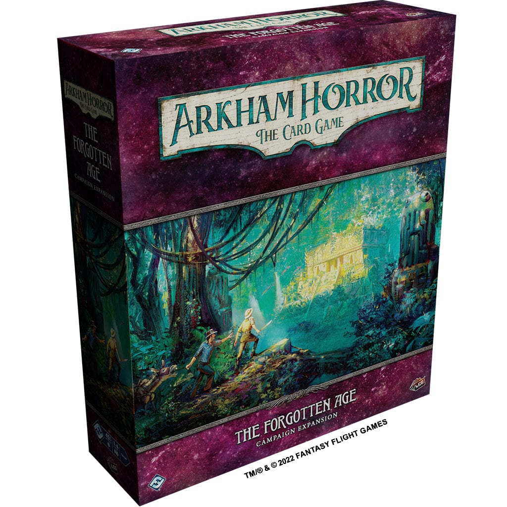 Fantasy Flight Games Board Games > Large Box Games > Expansions Arkham Horror: The Card Game - The Forgotten Age Campaign Expansion 841333120276 AHC73