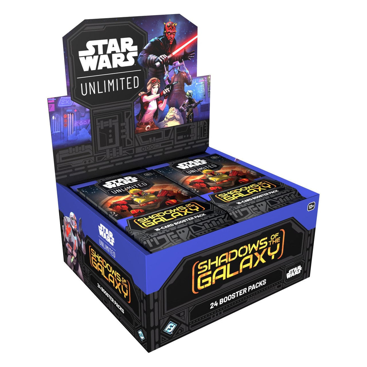 Fantasy Flight Games Trading Card Games > Star Wars Unlimited Star Wars Unlimited TCG: Shadows of the Galaxy - Booster box 841333122294 SWH0202EN