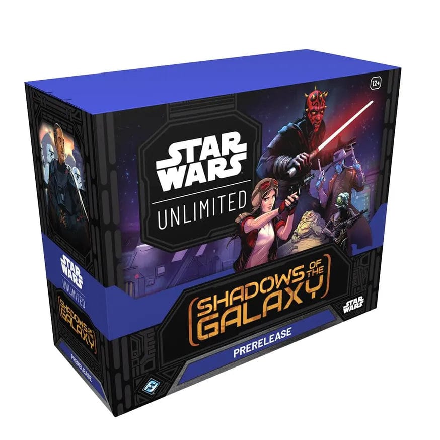 Fantasy Flight Games Trading Card Games > Star Wars Unlimited Star Wars Unlimited TCG: Shadows of the Galaxy - Prerelease Box 841333122317 SWH0204EN