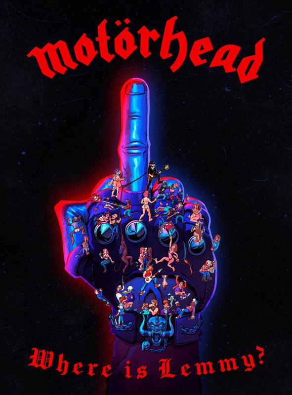 Fantoons Books > Coloring Books Motörhead: Where is Lemmy? - Hardcover 9781970047059 MC-24761