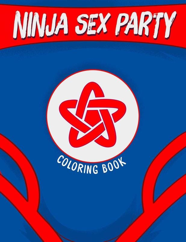 Fantoons Books > Coloring Books Ninja Sex Party Coloring Book! - Book 9781970047073 MC-24732