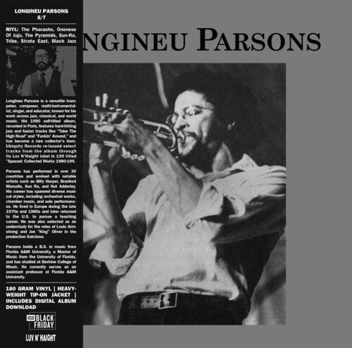Fat Beats Distribution, INC. Music > Vinyl Records Longineu Parsons - Longineu Parsons (RSD) (RSD Exclusive, Reissue) (BF RSD2025) 780661010012 UBQY100.1