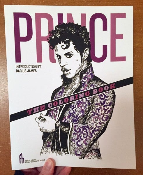 Feral House Books > Coloring Books Prince: The Coloring Book - Book 9781627310468 MC-21897