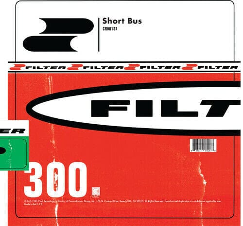 Filter Music > Vinyl Records Filter - Short Bus (Black Vinyl) 888072070288 CRFCR00137.1