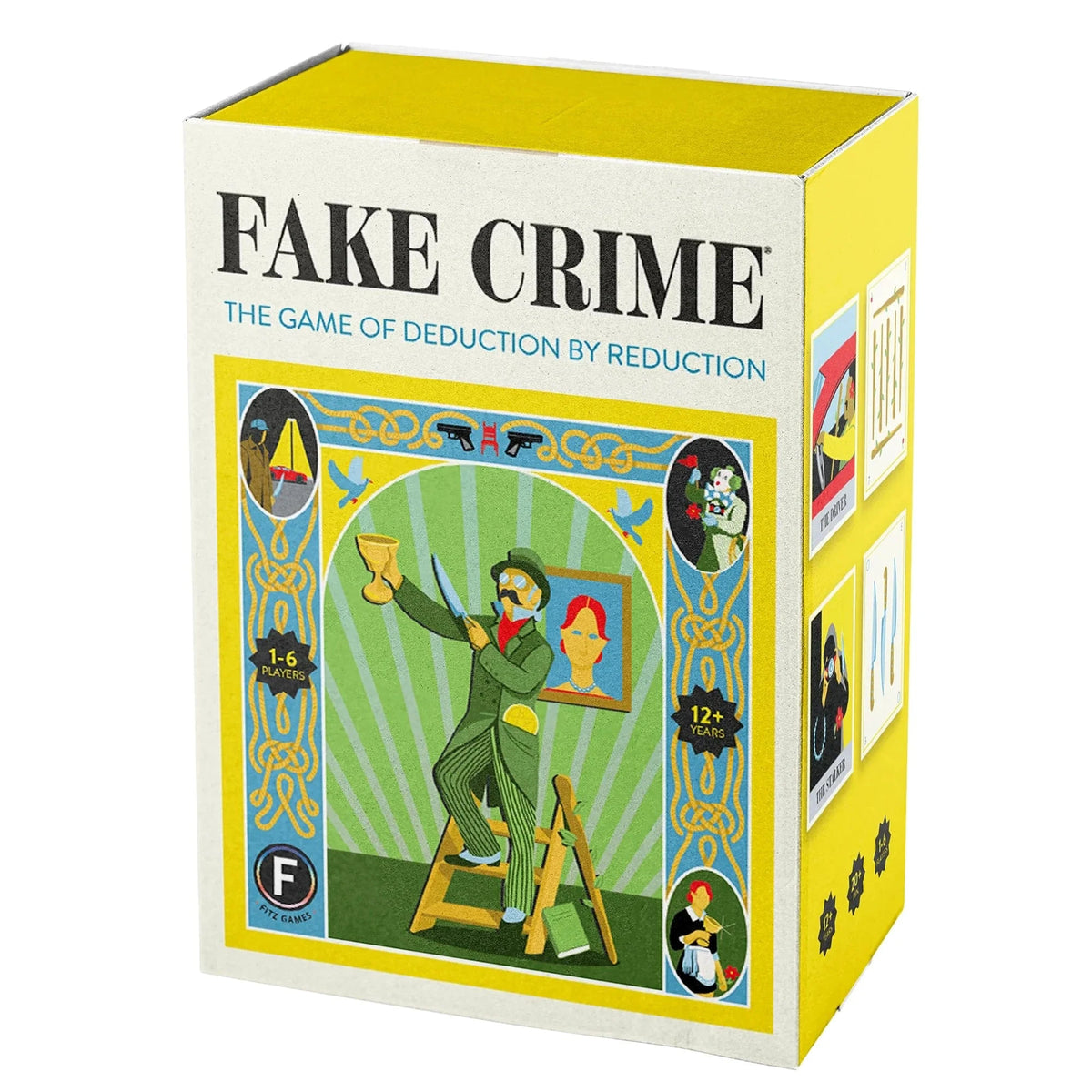 Fitz Games Board Games > Small Box Games Fake Crime 659465489174 FCBP10