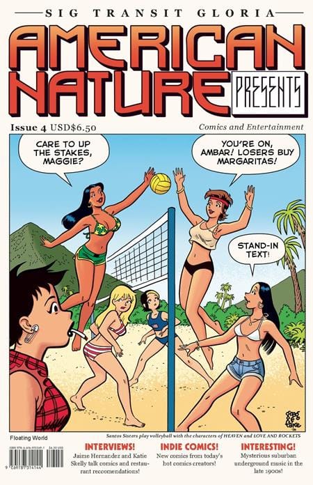 Floating World Comics Comic Books AMERICAN NATURE PRESENTS #4 978196331426750650 0426FW0802