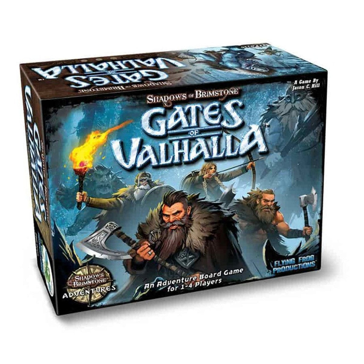 Flying Frog Productions Tabletop Games > Miniature Games Shadows of Brimstone: Gates of Valhalla Adventure Set 9781941816820 FFP 0720