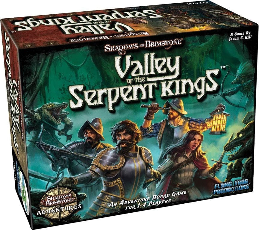 Flying Frog Productions Tabletop Games > Miniature Games Shadows of Brimstone: Valley of the Serpent Kings Adventure Set 051497065560 FFP 0721