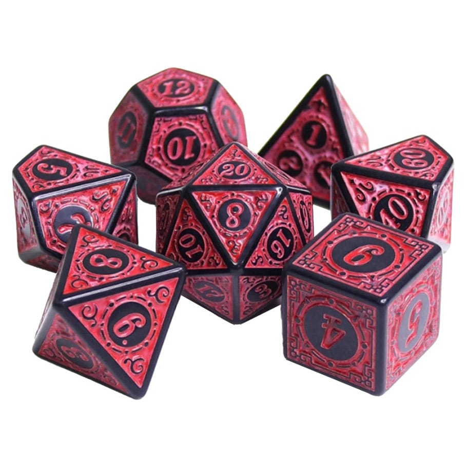 Foam Brain Games Dice > Other Dice 7-Set Magic Flame: Red 617629765236 FBG2237