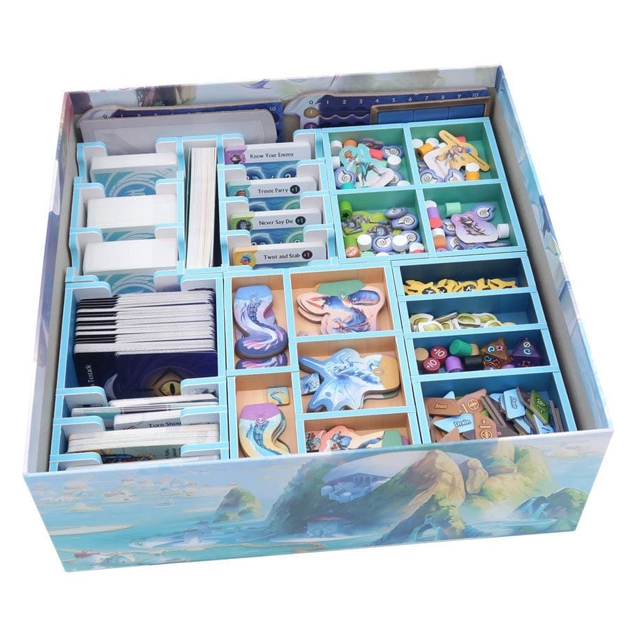 Folded Space Game Supplies > Box Inserts & Organizers Box Insert: Color: Tidal Blades 2: Rise of the Unfolders 3800502431039 FDSTBRU