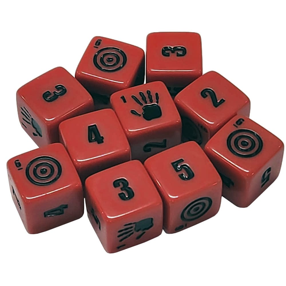 Free League Dice > Other Dice The Walking Dead Universe RPG: Stress Dice 7350105220678 FLF TWD006