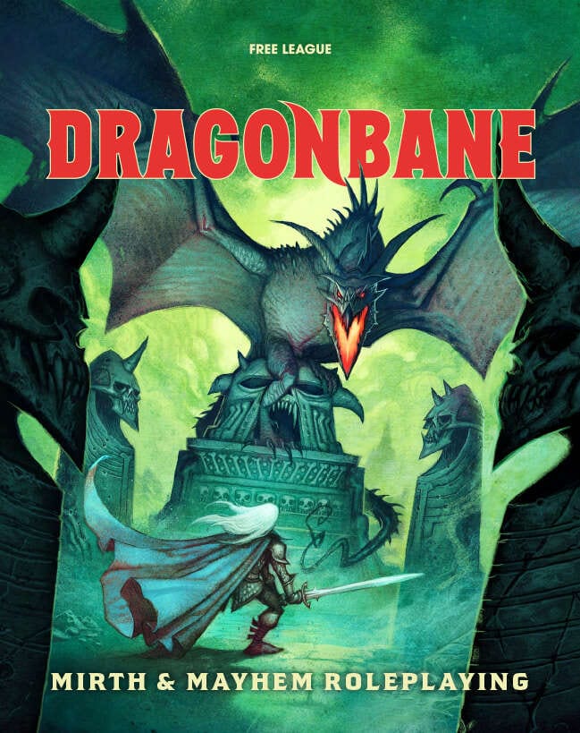 Free League Publishing Tabletop Games > Role-Playing Games Dragonbane RPG: Core Set 9789189143876 FLF DGB001
