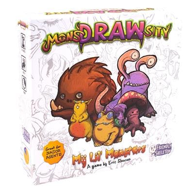 FRIENDLY SKELETON Board Games MonsDRAWsity: My Lil' Monsters 850052286132