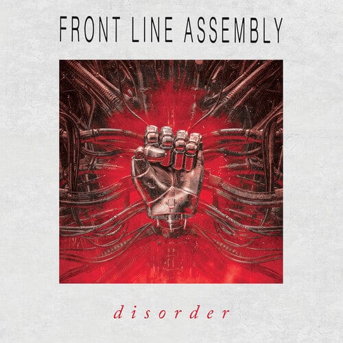 Front Line Assembly Music > Vinyl Records Front Line Assembly - Disorder (Red & Black Splatter) 889466298516 CLE2985.1