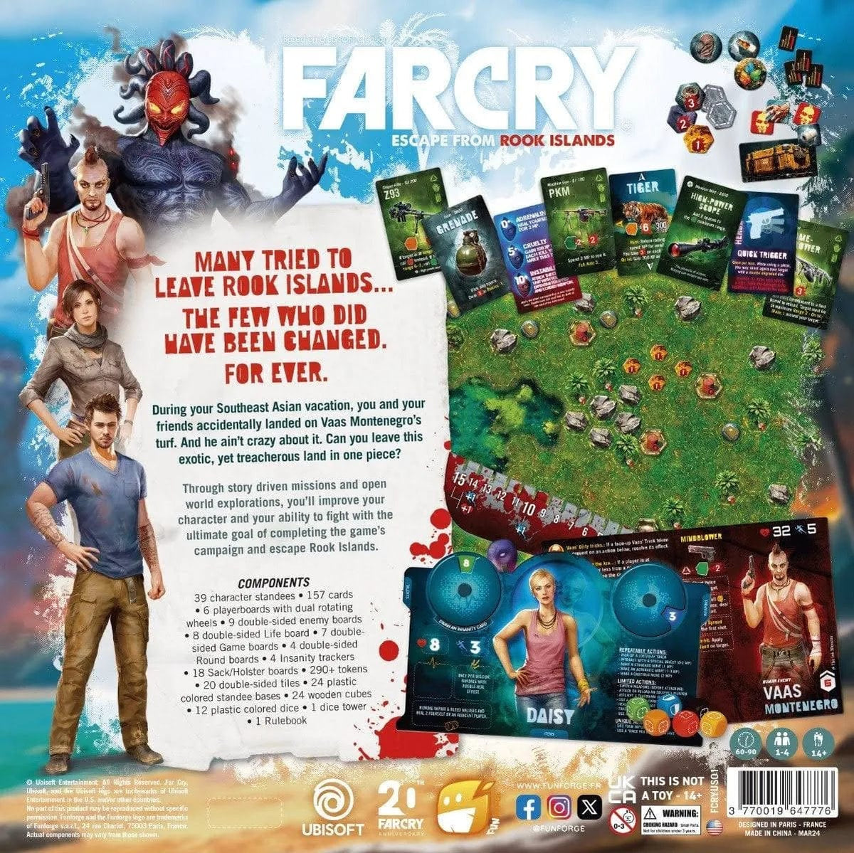 Fun Forge Board Games Far Cry: Escape from Rook Islands 3770019647776 FFOFCRYUS01