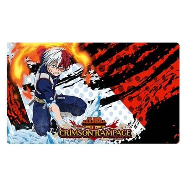 FUNimation Game Supplies > Playmats My Hero Academia - Shoto Todoroki Playmat - Series 2: Crimson Rampage 9781589935457 MHA02G