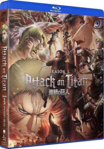 Funimation Prod Movies BR: Attack On Titan, Complete Season 3 704400104503 FUP10450BR
