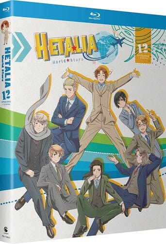 Funimation Prod Movies BR: Hetalia: World Stars (12 Episodes) 704400106231 FUP10623BR