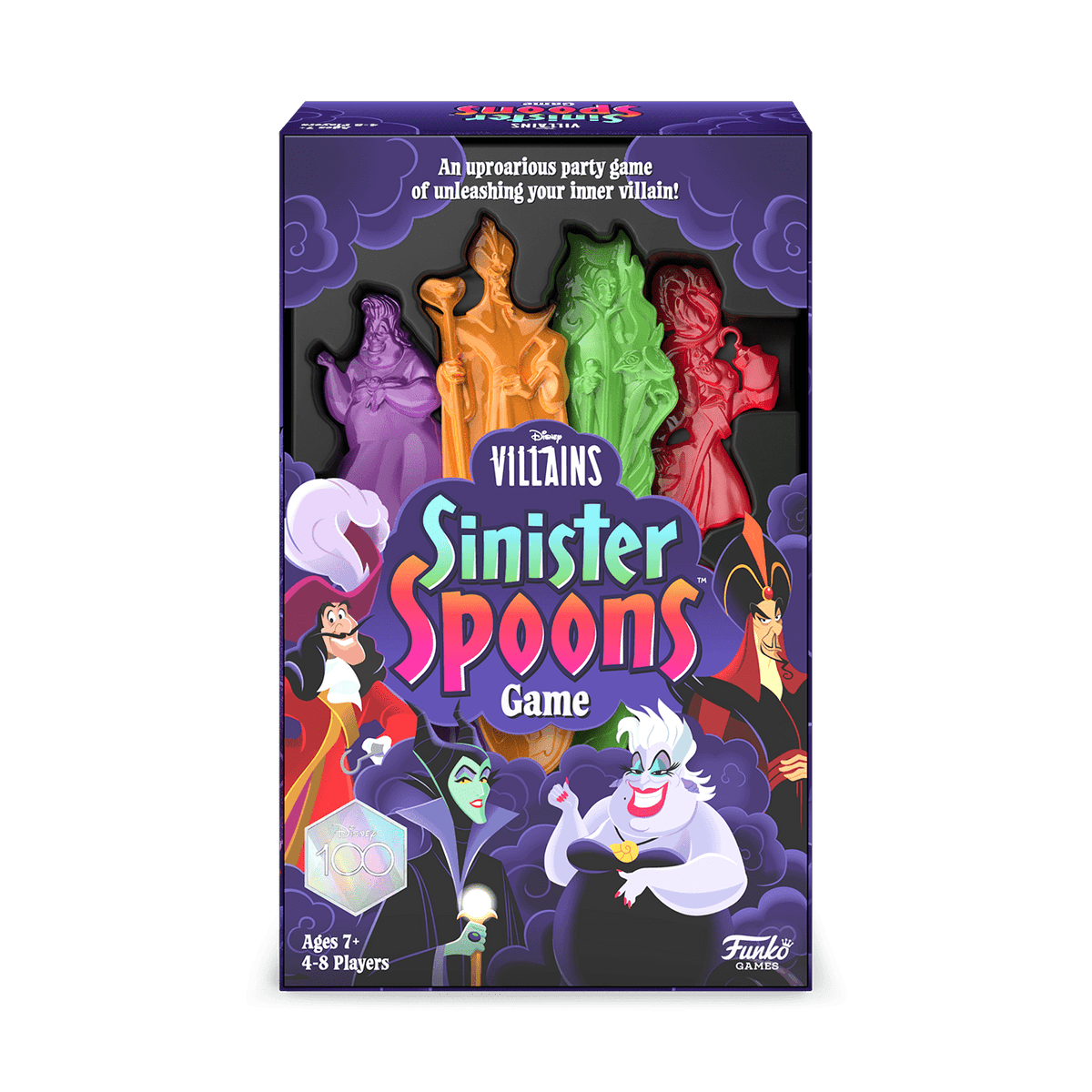 Funko Board Games > Large Box Games Disney Villians: Sinister Spoons 889698721479 FNK 72147