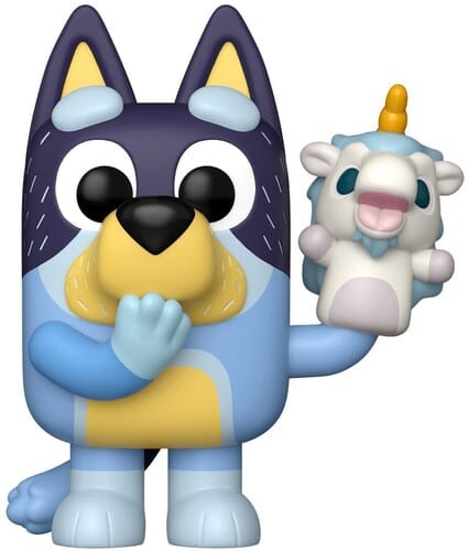 Funko Toys > Funko > Funko Pop! Funko POP! Animation: Bluey - Bandit with Unicorse 889698940535 FUKO94053