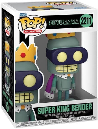 Funko Toys > Funko > Funko Pop! Funko POP! Animation: Futurama - Super King Bender 889698904308 FUKO90430
