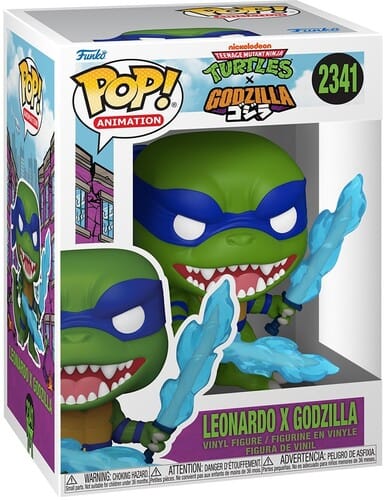 Funko Toys > Funko > Funko Pop! Funko POP! Animation: Godzilla x Teenage Mutant Ninja Turtles - Leonardo x Godzilla 889698905831 FUKO90583
