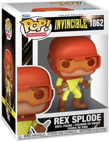 Funko Toys > Funko > Funko Pop! Funko POP! Animation: Invincible - Rex Splode 889698903226 FUKO90322