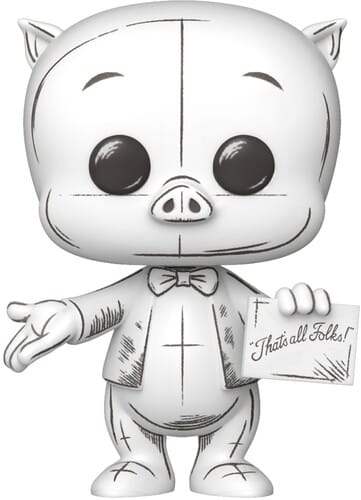 Funko Toys > Funko > Funko Pop! Funko POP! Animation: Looney Tunes - Porky Pig, Sketched 889698862851 FUKO86285
