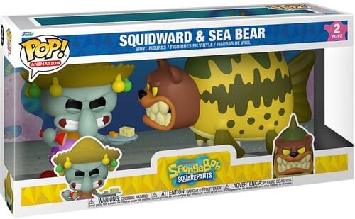 Funko Toys > Funko > Funko Pop! Funko POP! Animation: SpongeBob SquarePants - Squidward & Sea Bear 2-Pack 889698903653 FUKO90365