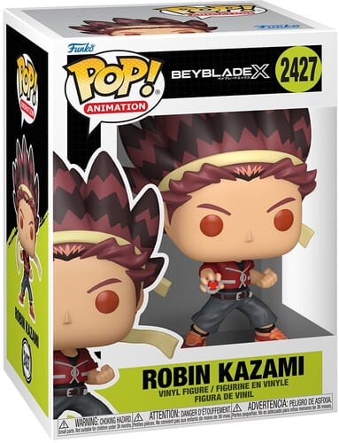 Funko Toys > Funko > Funko Pop! Funko POP! Anime: Beyblades X - Robin Kazami 889698941464 FUKO94146