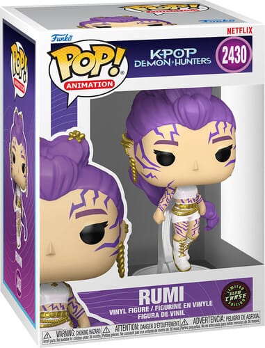 Funko Toys > Funko > Funko Pop! Funko POP! Anime: KPop Demon Hunters - Rumi, What It Sounds Like (Glow) (KPDH) (Chase) 889698958080 FUKO95808
