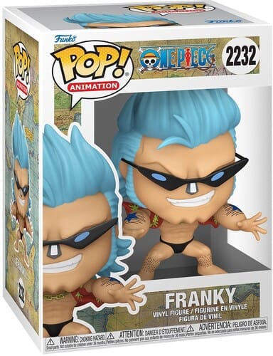 Funko Toys > Funko > Funko Pop! Funko POP! Anime: One Piece - Franky with Sunglasses 889698906456 FUKO90645
