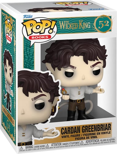 Funko Toys > Funko > Funko Pop! Funko POP! Books: The Folk of the Air: The Wicked King - Cardan Greenbriar 889698933698 FUKO93369