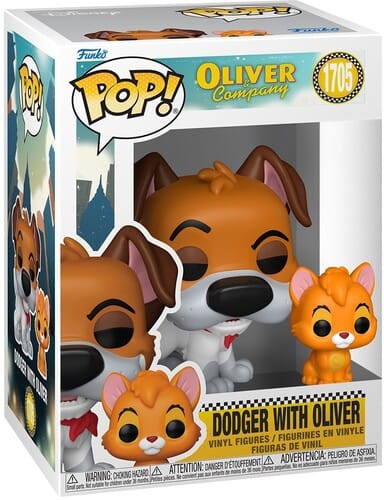 Funko Toys > Funko > Funko Pop! Funko POP! & Buddy: Oliver & Company - Dodger with Oliver 889698903295 FUKO90329