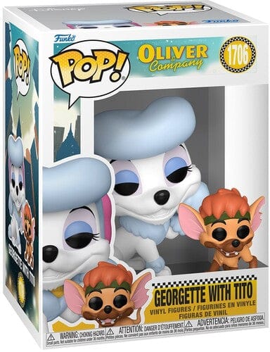 Funko Toys > Funko > Funko Pop! Funko POP! & Buddy: Oliver & Company - Georgette with Tito 889698903301 FUKO90330