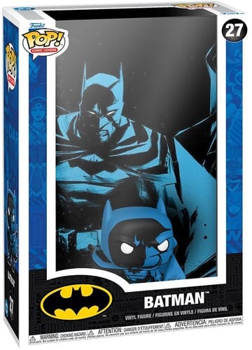 Funko Toys > Funko > Funko Pop! Funko POP! Comic Cover with Case: DC Batman Black & Blue 889698907828 FUKO90782