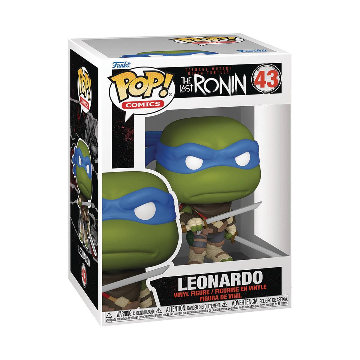 Funko Toys > Funko > Funko Pop! FUNKO: POP COMICS - TEENAGE MUTANT NINJA TURTLES - THE LAST RONIN - LEONARDO FIGURE 889698835114 STL337614