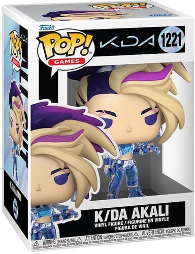 Funko Toys > Funko > Funko Pop! Funko POP! Games: League of Legends x K/DA Akali - K/DA Akali 889698914727 FUKO91472